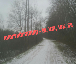 Intervaltraining_ M, HM, 10K, 5K